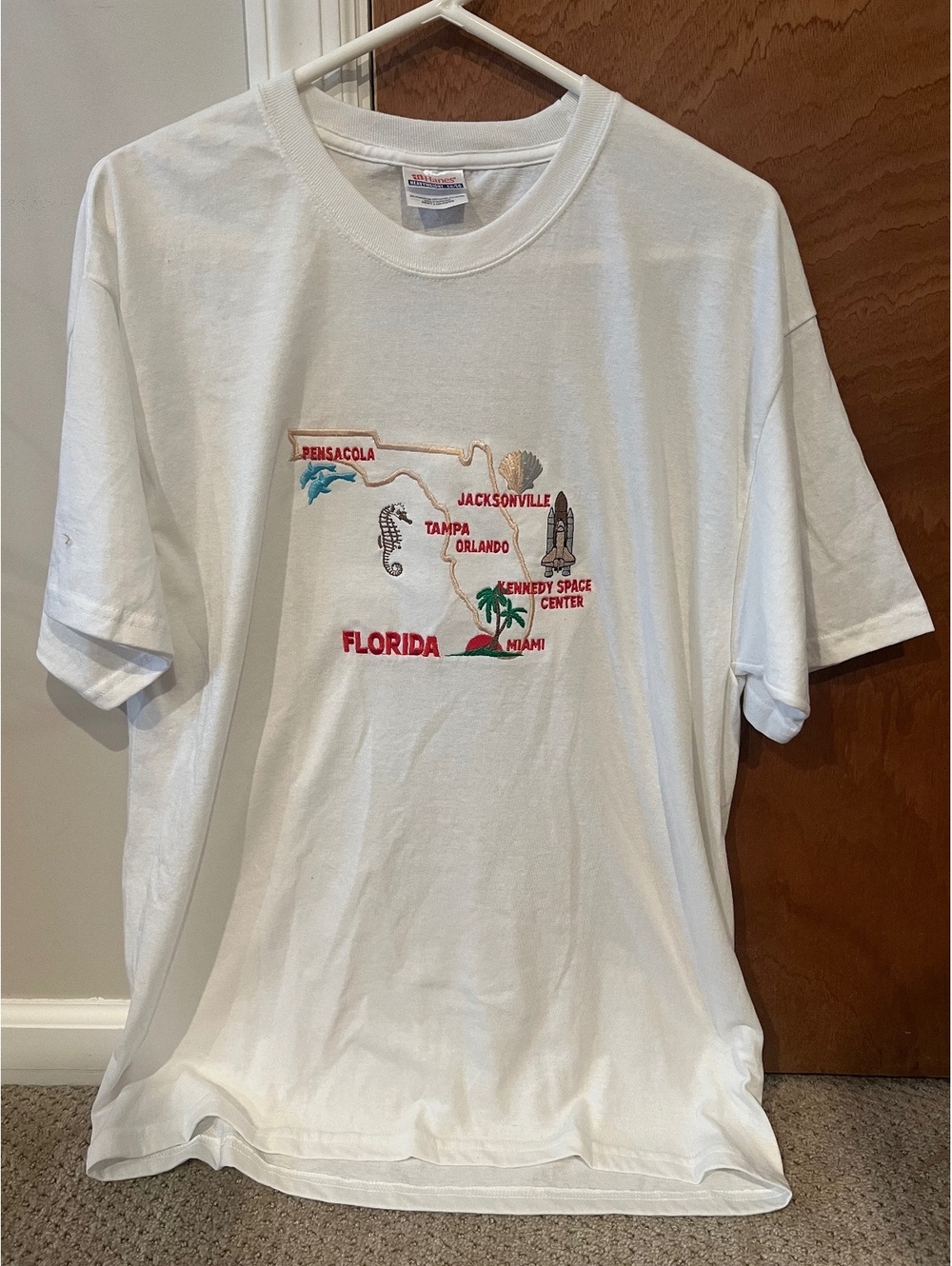 Vintage Embroidered Florida T-Shirt